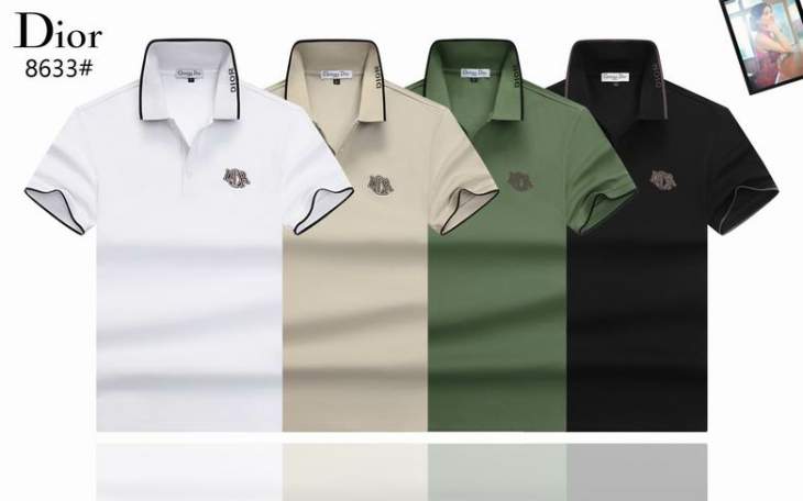 Picture of Dior Polo Shirts Short _SKUDiorM-3XL12yn15828592